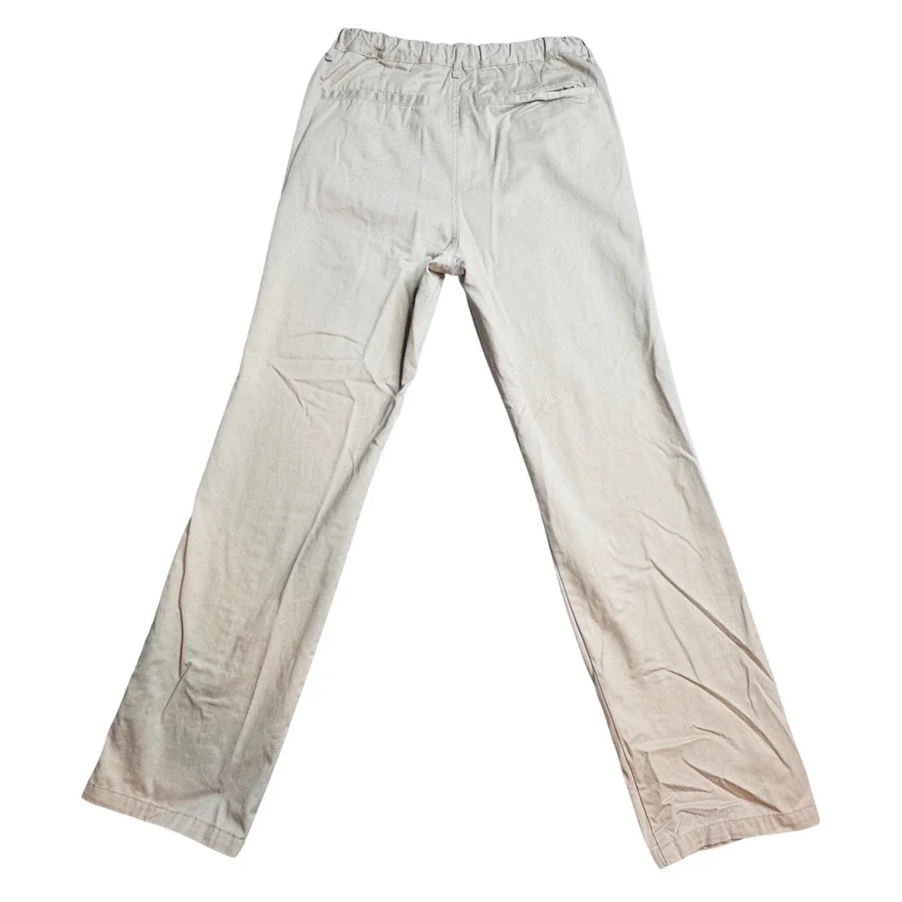 Old Navy Chino Pants Boys 18 Khaki Tan‎ Chino Straight Leg School Uniform Casual
